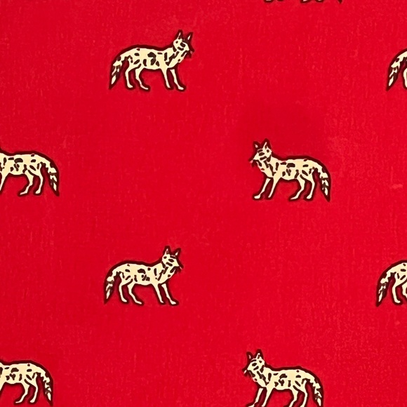 C. Wonder Women’s Long Sleeve Button Down Collared Silk Animal Print Blouse, XS - Picture 3 of 3